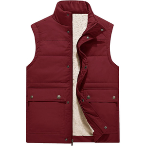 Derniers modèles de gilets matelassés d'hiver pour hommes, style équestre et décontracté, avec logo personnalisé - Product Image 4