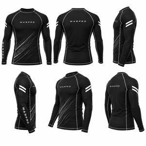 Camiseta de Compresión de Manga Larga para Hombre, Secado Rápido, Ropa Deportiva para Gimnasio, OEM - Product Image 5