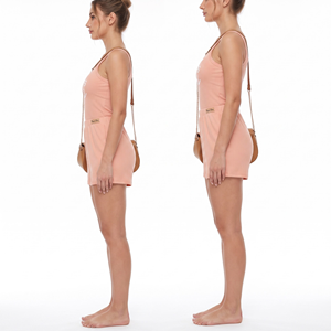 Ensemble deux pièces côtelé en polyester et coton avec logo personnalisé, débardeur et short, respirant, durable, séchage rapide, vêtements de sport et de détente pour filles Thapur - Product Image 3