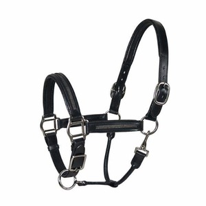 Harnais de cheval en cuir véritable, réglable, de qualité supérieure, avec quincaillerie en laiton massif, équestre anglais et western - Product Image 2