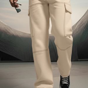 Pantalon cargo pour homme, pantalon thaïlandais de haute qualité pour l'extérieur, pantalon de travail, séchage rapide et respirant, style décontracté avec broderie de logo - Product Image 4