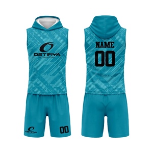 Uniforme Personalizado de Fútbol Americano 7 contra 7 con Capucha, Secado Rápido, Transpirable, Antibacterial, Sin Mangas, Servicio OEM - Product Image 1