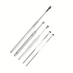 Kit de Nettoyage d'Oreilles de Qualité Supérieure – Ensemble de 7 Pièces avec Boîte – Kit d'Extraction de Cérumen – Cure-Oreille Rotatif et Cuillère Double Embout - Product Image 3