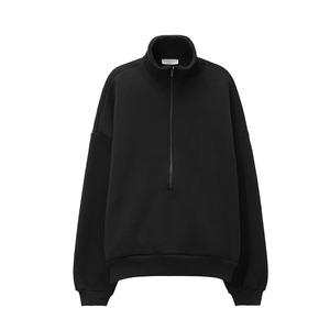 Regular Fit <b>Pullover</b> Hoodie Adult Black Color Casual Long Sleeve Pocket Design 100% Polyester Fleece Winter Wear OEM Service - Product Image 4