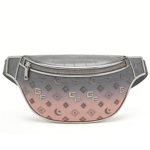 Custom Women's PU Leather Fanny Pack Fashion Portable Anti-Theft Design <b>Mini</b> Wallet with Detachable Long Strap - Product Image 6
