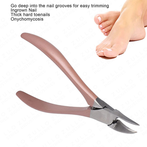 Premium Stainless Steel Ingrown <b>Nail</b> Cutter Heavy Duty Toenail Nipper Professional Foot Care Grooming <b>Tool</b> - Product Image 5