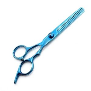 Tijeras Profesionales de 6 Pulgadas para Adelgazar el Cabello, Juego de Tijeras de Corte con Perilla de Tensión Ajustable, Acero Inoxidable 4Cr13, Tijeras de Peluquería - Product Image 5