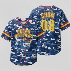 Jersey Baseball Polos Grosir Harga Murah Kaos Baseball Sublimasi Jersey Baseball Custom untuk Remaja & Balita - Product Image 3
