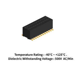Conector Hembra SMT de Alta Calidad de 0.8mm, Doble Fila, para Equipos de Centros de Datos - Product Image 3