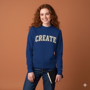 Premium Quality Fully Customized Casual Autumn Winter Solid Front Pullover Mockneck Sweatshirt Eco-Friendly Polyester / Cotton - Product Image 3