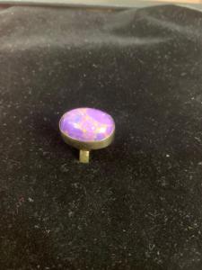 Bague élégante plaquée or avec pierre ovale, taille fixe, bijou de tous les jours pour femme, pierre naturelle, vente en gros de bagues en pierres précieuses - Product Image 3