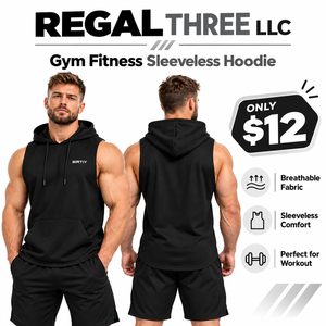 <b>Men's</b> <b>Sleeveless</b> Pullover <b>Hoodie</b> Sportswear Athletic Training Hooded Tank Top Bodybuilding Regular Fit Gym Top Spring Breathable - Product Image 1