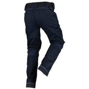<b>Men's</b> <b>Black</b> Polyester Hi Visibility Reflective CE Certified <b>Work</b> <b>Pants</b> Abrasion Resistant Multiple Pockets Uniform - Product Image 6