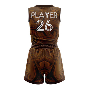 Conjunto de Uniforme de Baloncesto Femenino OEM, Camiseta sin Mangas Sublimada y Pantalones Cortos, Ropa Deportiva Ligera de Secado Rápido - Product Image 2