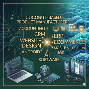 Software de IA para vendedores de productos a base de coco, Contabilidad, CRM, ERP, Diseño de Sitios Web, Comercio Electrónico, Aplicaciones Móviles Android e iOS, Software de IA - Product Image 2