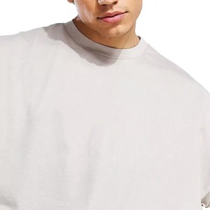 Men's Casual Oversized 100% Cotton <b>T</b>-Shirt Shorts Set High Quality Summer Sports Suit for <b>Track</b> or Fitness Includes Tee Shorts - Product Image 4