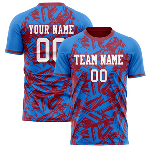 Camiseta de Fútbol Personalizada para Equipo, Ropa Deportiva Ligera que Absorbe la Humedad, para Unisex, Venta al Por Mayor, Camiseta de Fútbol para Entrenamiento - Product Image 1