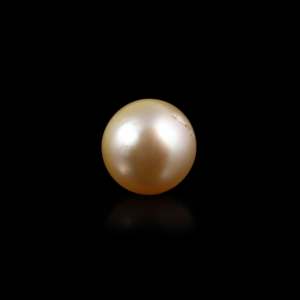 Perle dorée naturelle de 5,25 carats, pierre précieuse en vrac pour bijoux fins - Product Image 1