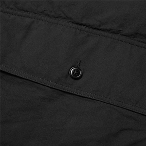Mens Coated <b>Canvas</b> Waterproof Cargo <b>Jacket</b> Windproof Streetwear Outerwear with Front Custom Logo for Outdoor Protection - Product Image 2