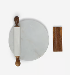 Marble Pastry <b>Rolling</b> Board At Lowest Prices Customized Wood <b>Rolling</b> <b>Pin</b> Handle And Stand Kitchenware Used - Product Image 1