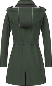 ผู้ผลิตเสื้อแจ็คเก็ตกันลมแบบ OEM สีสันตัดกัน เสื้อแจ็คเก็ตกันลมสำหรับผู้หญิง น้ำหนักเบา สำหรับเล่นกีฬา กันน้ำ มีฮู้ด - Product Image 2