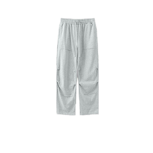 Fleece Baggy <b>Trousers</b> Winter Warm Sweatpants Loose Fit Joggers - Product Image 2
