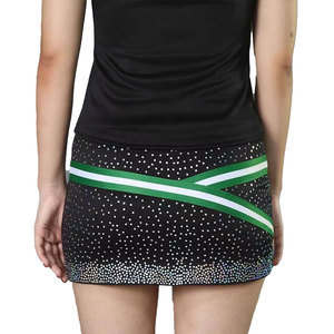 Ensemble de Jupes Athlétiques de Haute Qualité pour Enfants, Tenue de Cheerleading Junior avec Strass pour Équipes de Cheerleading - Product Image 5