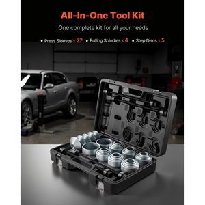 Kit de Herramientas de Reparación de Automóviles de 36 Piezas, Extractor e Insertador de Cojinetes de Acero, Compatible con Motores LCV y HGV, con Estuche de Transporte para Rodamientos - Product Image 5