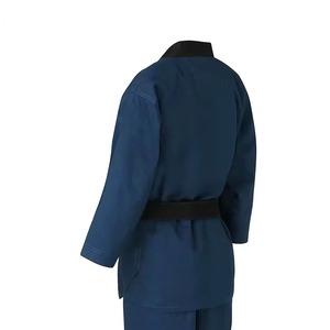 Uniforme de Artes Marciales Personalizado de Alta Calidad, Traje de Judo para Adultos, Mezcla de Algodón y Poliéster, Gi Dobok con Logotipo Frontal - Product Image 5