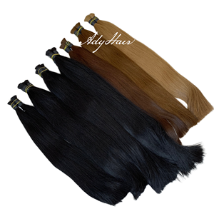 Extensiones de cabello humano a granel, venta al por mayor, cabello virgen a granel - Product Image 1
