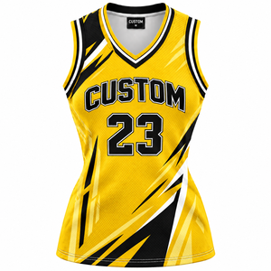 Uniforme de Baloncesto para Mujer, Jersey de Baloncesto de Calidad con Estampado Térmico - Product Image 1