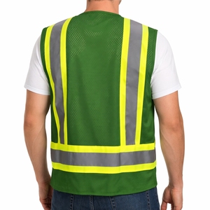 เสื้อกั๊กนิรภัยสำหรับผู้ชาย สีพื้น สะท้อนแสง มีกระเป๋าหลายช่อง มองเห็นได้ชัดเจน ทนทาน ใช้งานได้จริง สวมใส่สบาย มืออาชีพ เชื่อถือได้ ป้องกันอย่างมีประสิทธิภาพ - Product Image 2