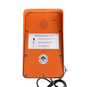 Téléphone <span class=keywords><strong>fixe</strong></span> industriel Android sans fil 4G LTE GSM avec carte SIM, résistant aux intempéries, pour usage public - Product Image 3