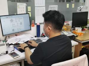 Pendientes de aro de diamante chapado en oro blanco de 18 quilates de alta calidad para mujer Close Back Wedding Entrega rápida - Product Image 6