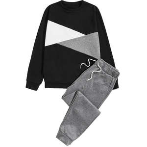 เสื้อครอปออกกำลังกายแบบใหม่สำหรับผู้หญิง เสื้อสเวตเชิ้ตโอเวอร์ไซส์ทรงหลวม และชุดวอร์มขาบานสำหรับผู้หญิง - Product Image 4