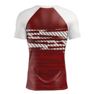 Fabricant en gros de t-shirts de compression à manches courtes pour hommes, vêtements de sport extensibles, service OEM, vêtements de sport, rashguard pour hommes - Product Image 2