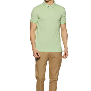Polo pour homme en mélange de coton respirant, style décontracté professionnel, pour le bureau, OEM ODM, faible MOQ, vente en gros - Product Image 1