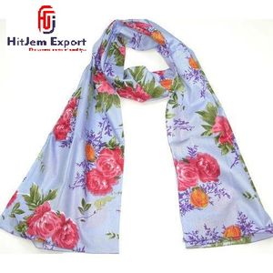 High Quality Luxury Printed Long <b>Scarf</b> Soft Fabric Head <b>Scarf</b> Custom Branding White Label OEM ODM Textile Manufacturer - Product Image 6