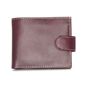 Nouveau Portefeuille Fin en Cuir Véritable pour Hommes Jeunes, Design Personnalisé Tendance, Vente Chaude 2026 – Vente en Gros de Portefeuilles en Cuir pour Hommes - Product Image 3