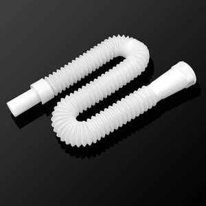 ท่อระบายน้ำ PVC คุณภาพพรีเมียม แบบยืดหยุ่น พับเก็บได้ สำหรับห้องน้ำ อ่างล้างหน้า อ่างล้างจานในครัว มีจำหน่ายแล้ว - Product Image 1