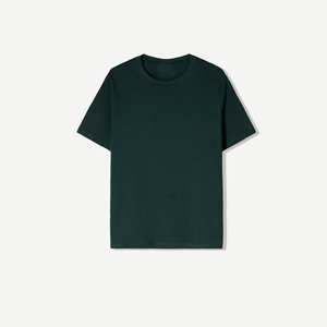 Chemises pour hommes en coton 100% coupe ajustée avec logo personnalisé, t-shirts basiques légers et doux, vêtements décontractés, fournisseur en gros - Product Image 4
