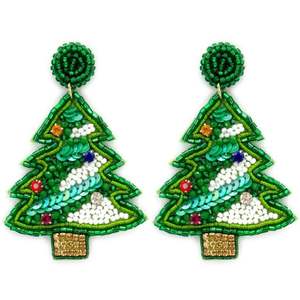 Premium Handmade Beaded <b>Earrings</b> Women <b>Long</b> Dangle Boho Jewelry At Cheap Price - Product Image 2