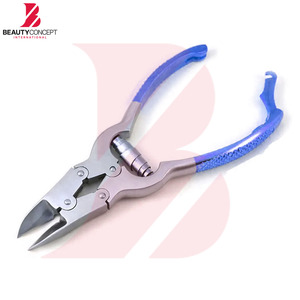 Toenail Clippers for Thick Ingrown Nails Kits Curved Grooming Nail Cuticle Pusher Nail <b>File</b> Tools Podiatry Instruments - Product Image 2