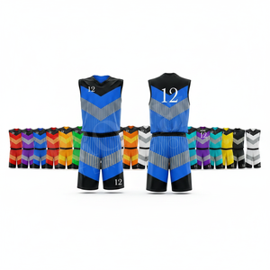 Athletic Training Custom Full Kit Basketball Jersey Lightweight Breathable Team Uniform Sublimation Sportswear Mesh Polyester - Product Image 1