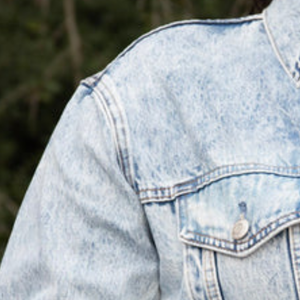 Chaqueta Vaquera Azul para Mujer, Chaqueta de Mezclilla con Bordado, Cierre de Botones, Manga Larga, Ropa Casual de Moda, Prenda Exterior Elegante para Uso Diario - Product Image 3