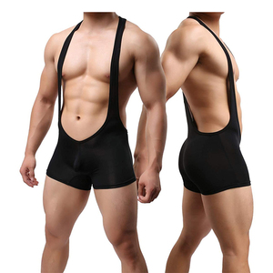 Amazing Industries Pakistan Factories Wholesale OEM Service Gym Wrestling Wear Unisex Custom Wrestling Singlet Spandex/Polyester - Product Image 1