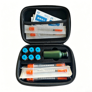 Étui portable pour flacons d'<span class=keywords><strong>insuline</strong></span> et de peptides, sac de voyage pour flacons de 3 ml/10 ml, organiseur diabétique résistant à l'eau pour seringues - Product Image 1