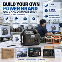 Generator Surya Mini 200Watt 153.6Wh MPPT Stasiun Daya Portabel dengan Jump Starter untuk Berkemah, Bepergian, dan Memancing di Luar Ruangan