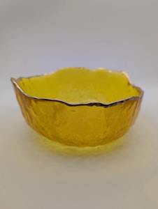 Petits bols écologiques en bois et résine, faits à la main avec incrustation de résine bleue, design moderne, ensemble de service pour fruits et collations de fête - Product Image 5