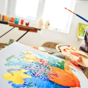 Paneles de Lienzo Preparados con Gesso, 100% Algodón, Tabla de Pintura en Blanco para Uso <span class=keywords><strong>Art</strong></span>ístico con Acrílico, Óleo, Acuarela y Témpera - Product Image 5